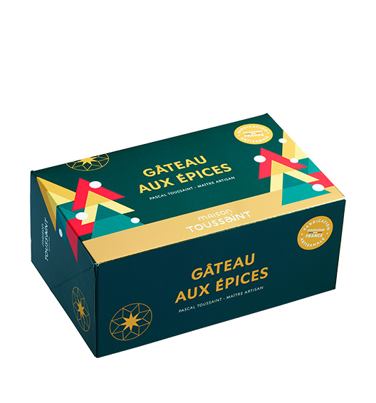 Gâteau aux épice - Schachtel grün